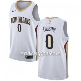 New Orleans Pelicans DeMarcus Cousins 0 Nike 2017-18 Valkoinen Pelipaidat Swingman - Miesten